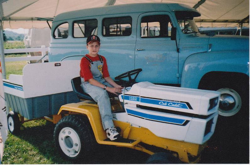 Tomas Hammond on Cub Cadet