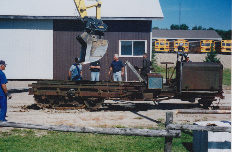 Linn Tractor Before Restoration